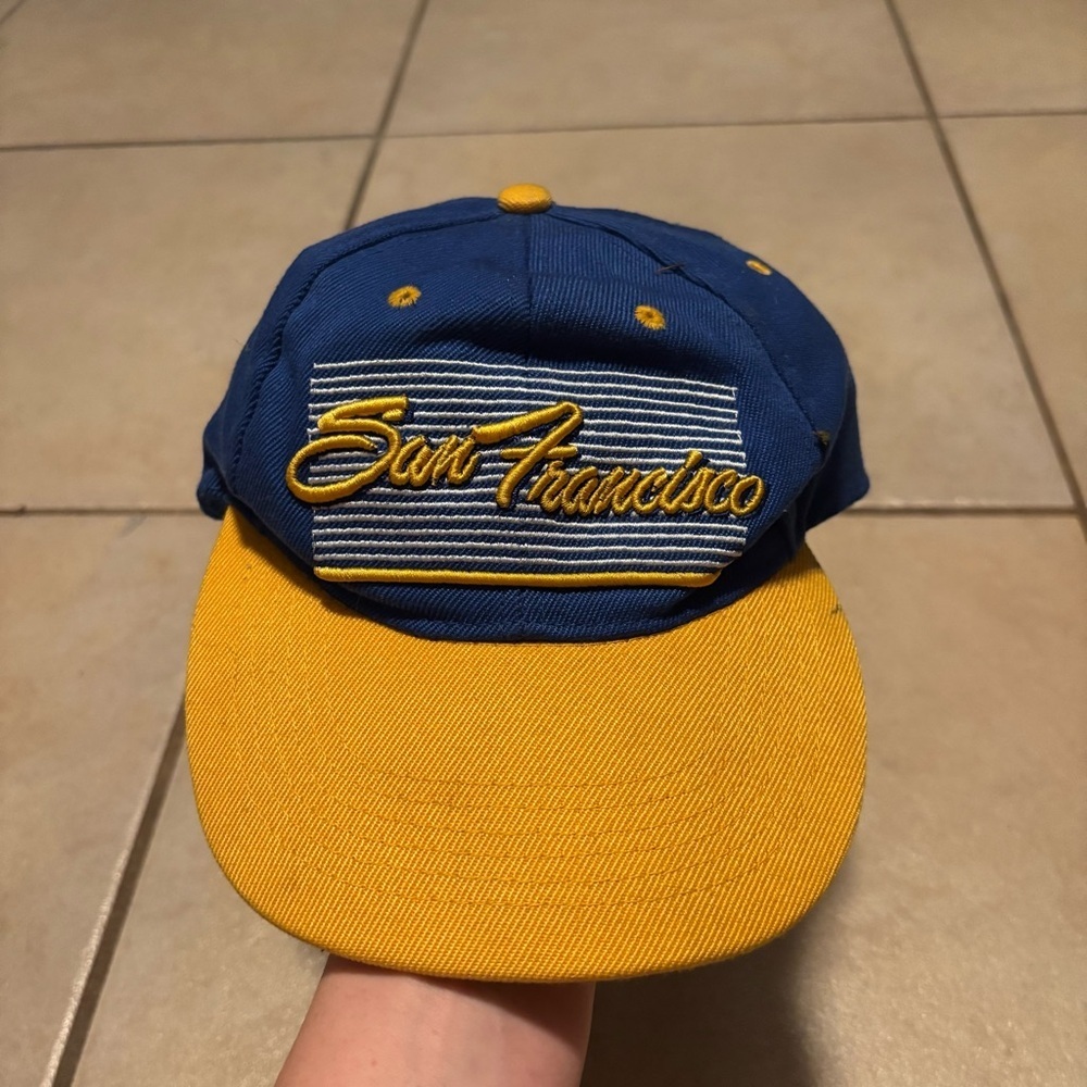 Vintage San Francisco Embroidered Two-Tone Baseball Cap